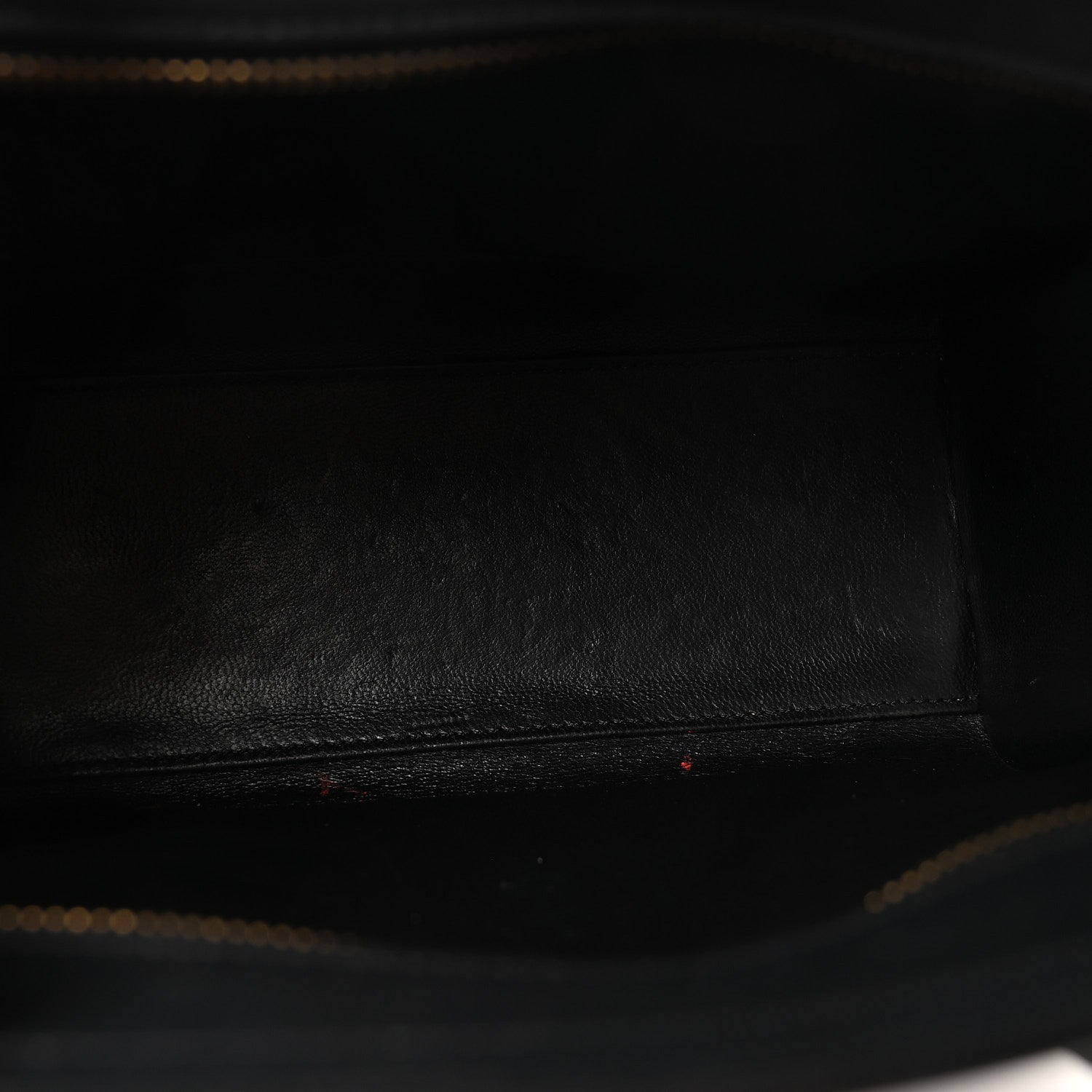 Celine Smooth Calfskin Nano Luggage Black 5 of 9