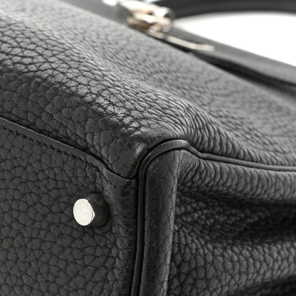 Hermes Fjord Kelly Retourne 35 Black 14 of 17