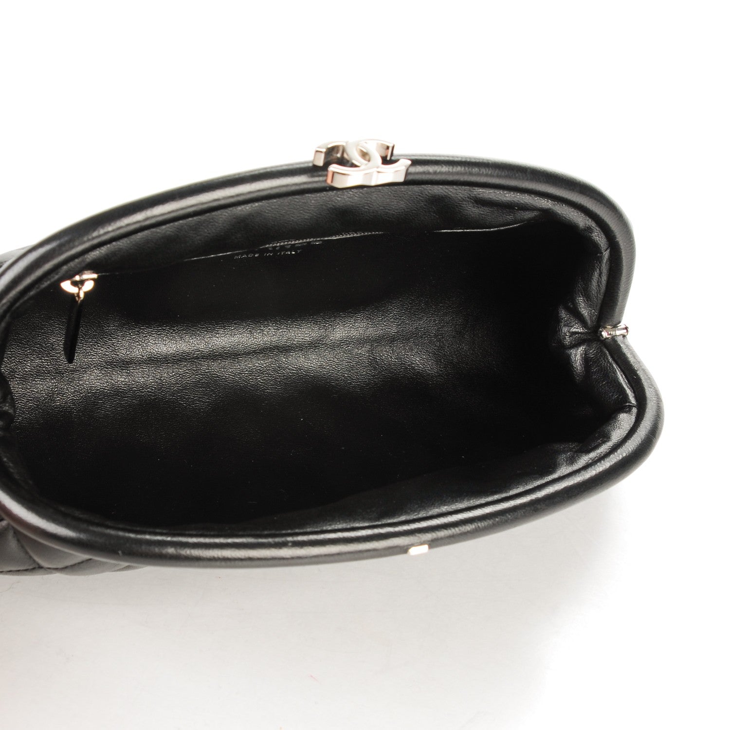 Chanel Lambskin Quilted Timeless Clutch Black 5 of 7
