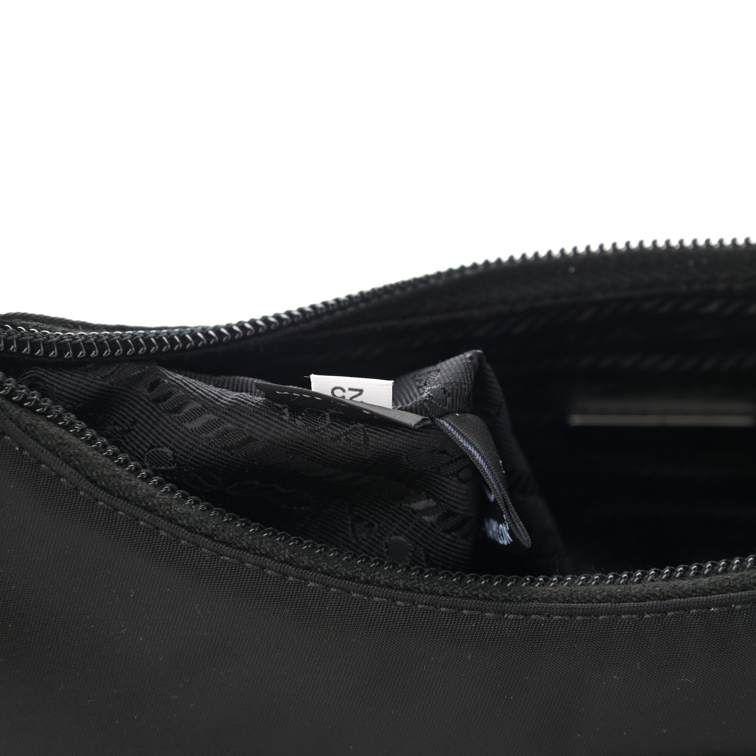 Prada Tessuto Nylon Mini Re-Edition 2000 Bag Black 8 of 10