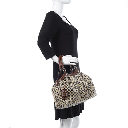 Gucci Diamante Medium Sukey Tote Brown 2 of 12