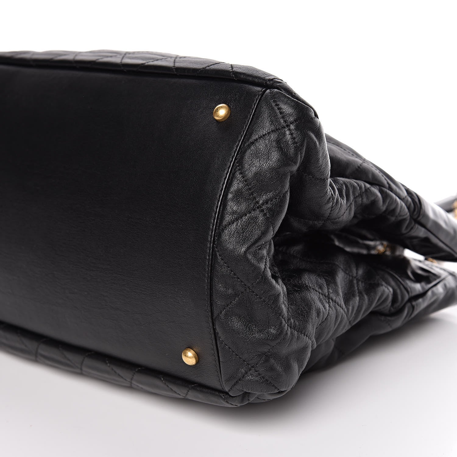 Chanel Iridescent Calfskin Large In the Mix Tote Black 9 of 11