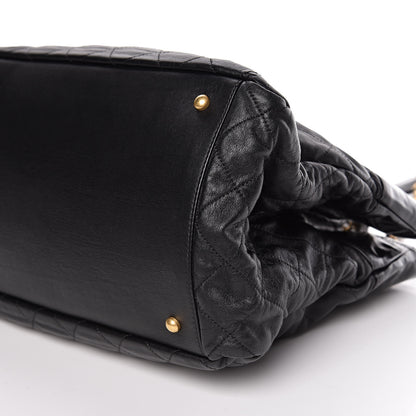 Chanel Iridescent Calfskin Large In the Mix Tote Black 9 of 11