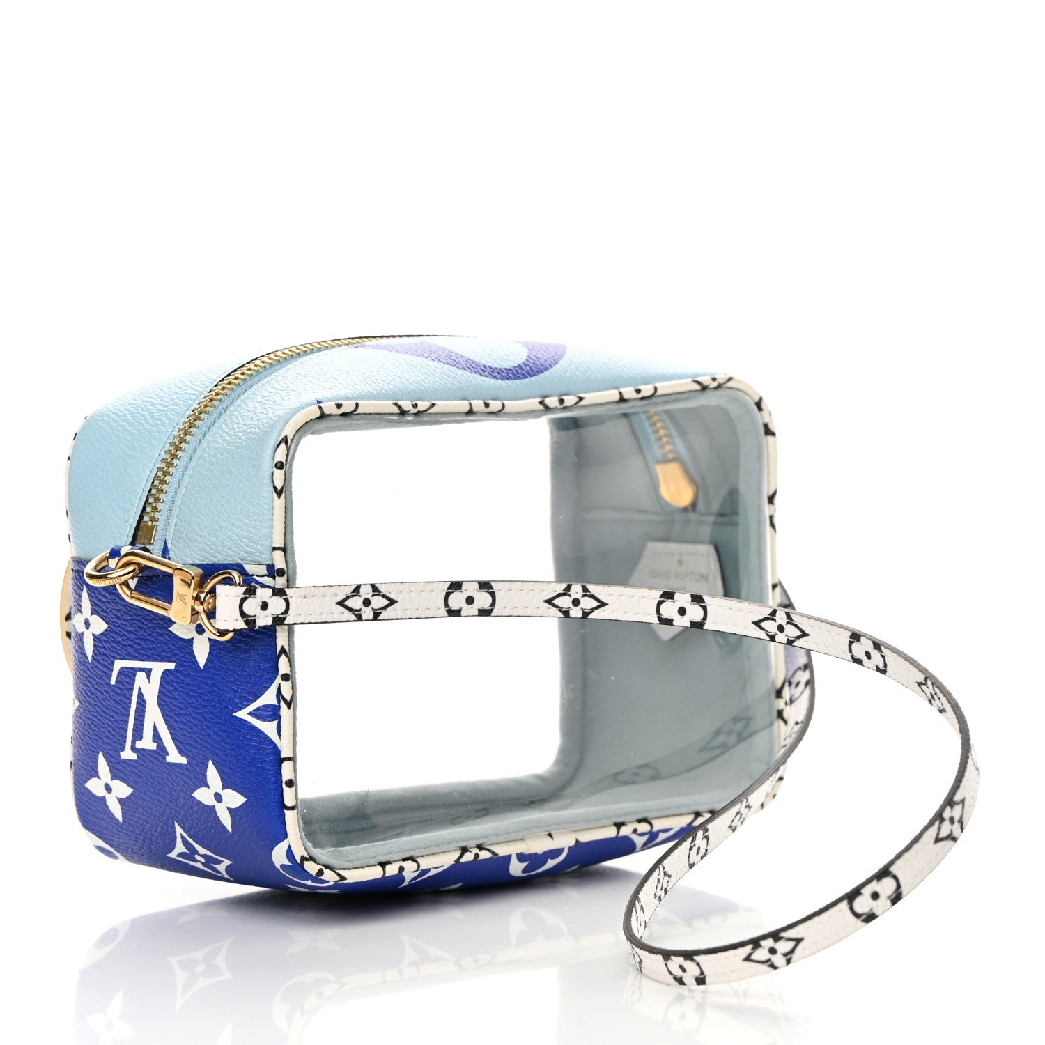 Louis Vuitton Monogram Giant Hawaii Beach Pouch Blue 3 of 11