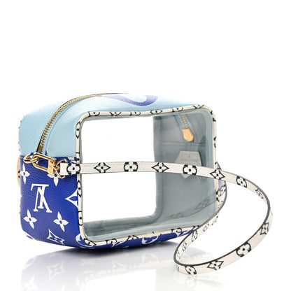 Louis Vuitton Monogram Giant Hawaii Beach Pouch Blue 3 of 11