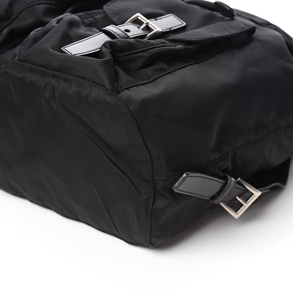 Prada Nylon Vela Medium Backpack Black 8 of 10