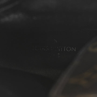 Louis Vuitton Suede Calfskin Monogram Laureate Platform Desert Boots 42 Black 8 of 8