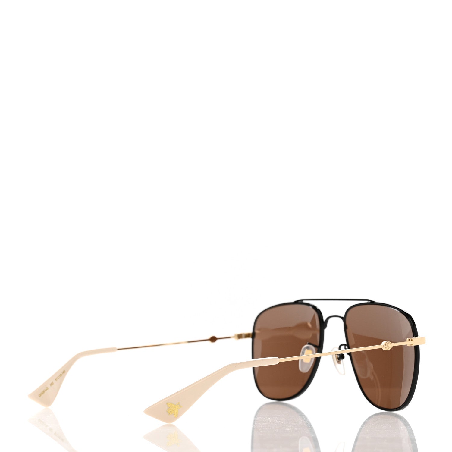 Gucci Aviator Sunglasses GG0514S Gold 4 of 6