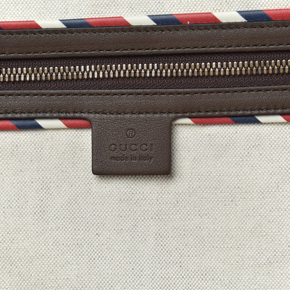 Gucci GG Supreme Monogram Embroidered Modern Future Courrier Suitcase 5 of 12