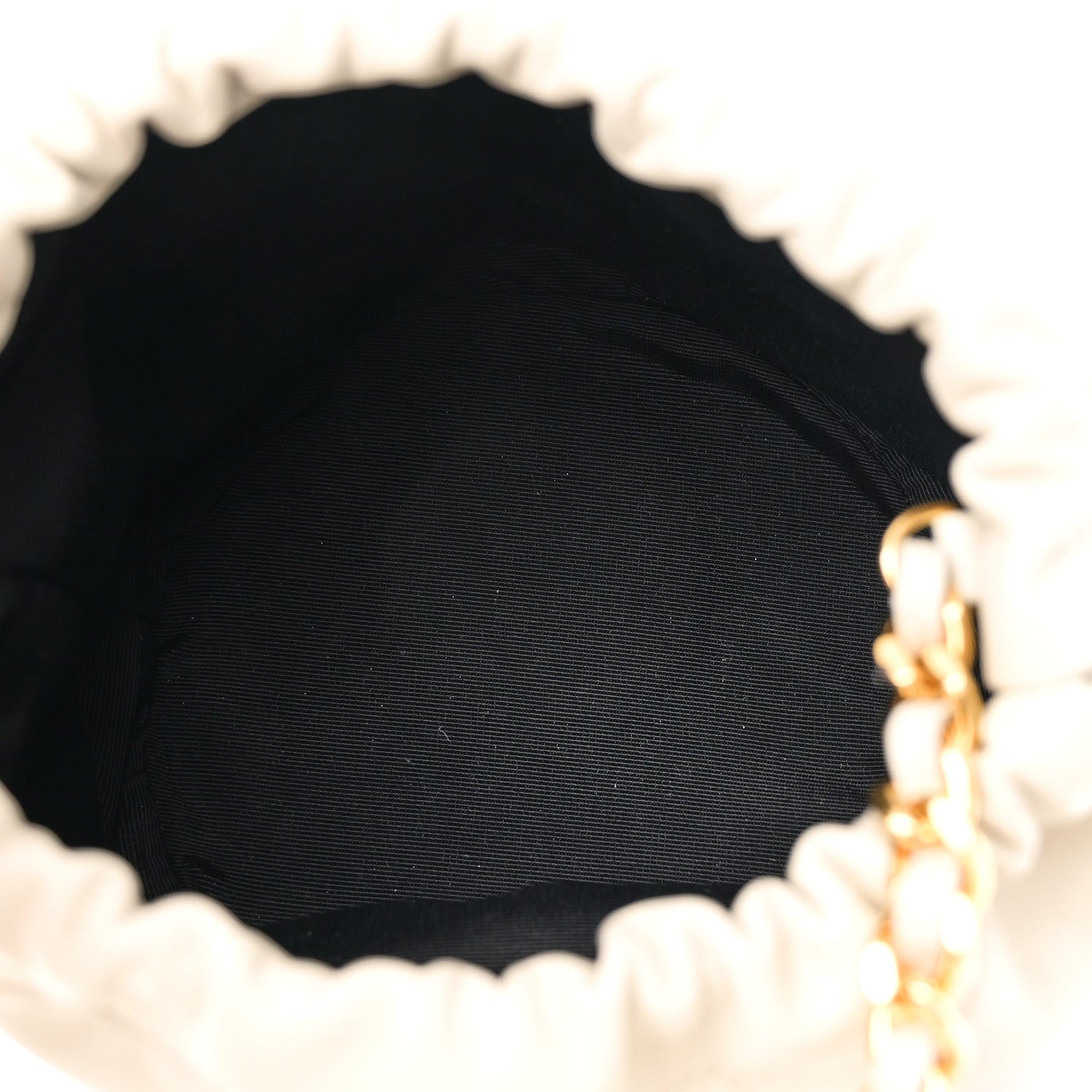 Khaite Smooth Calfskin Aria Bucket Bag Off White 5 of 9