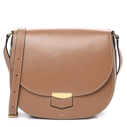 Celine Palmelato Calfskin Medium Trotteur Tan 1 of 10