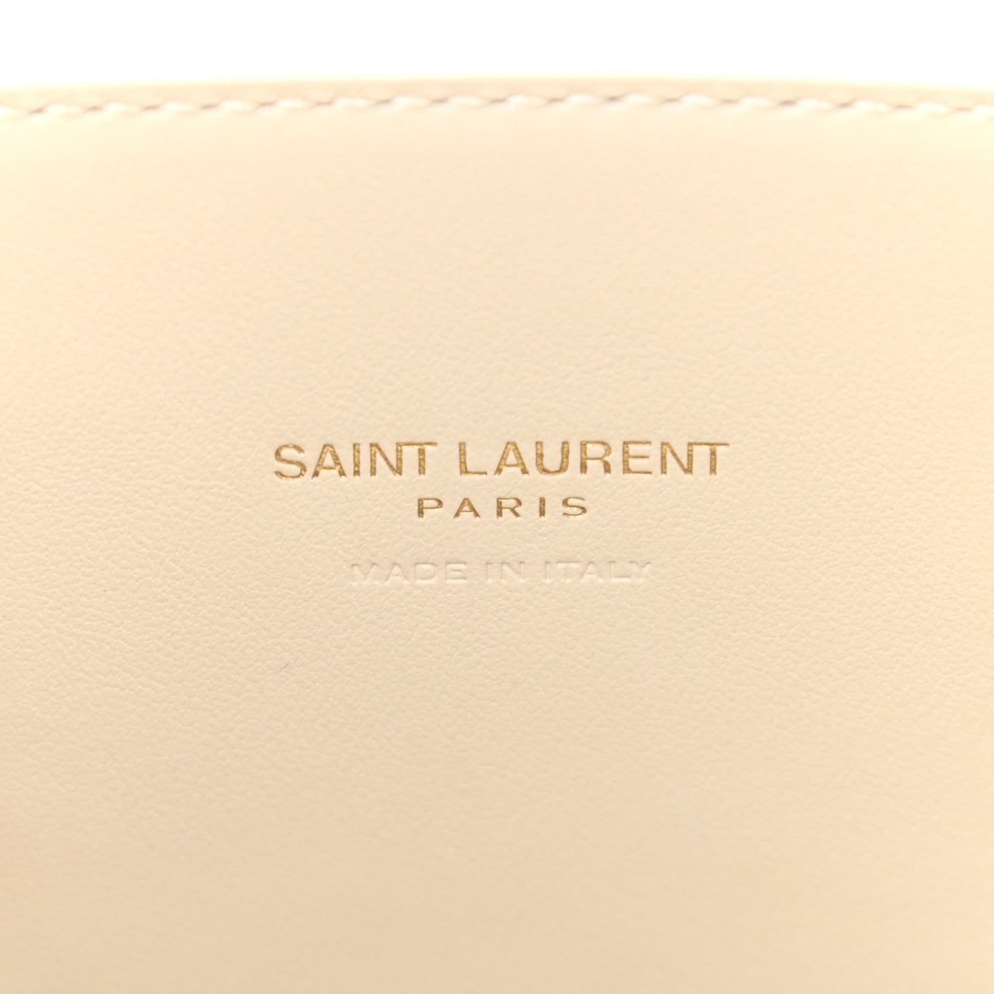 Grained Calfskin Nano Sac de Jour Pearl White