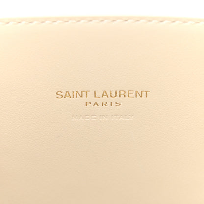 Saint Laurent Grained Calfskin Nano Sac de Jour Pearl White 5 of 10