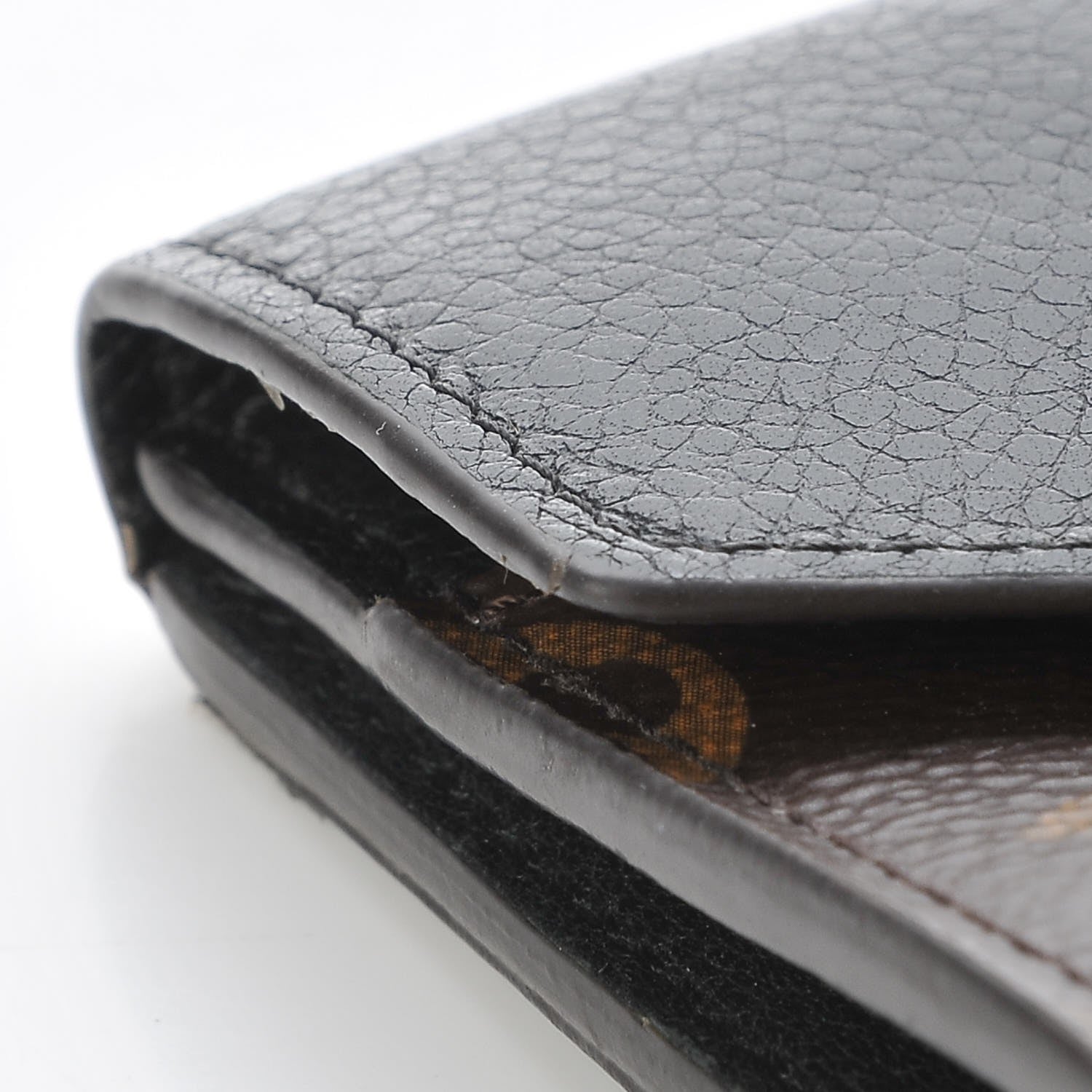 Louis Vuitton Monogram Pallas Compact Wallet Black 8 of 11