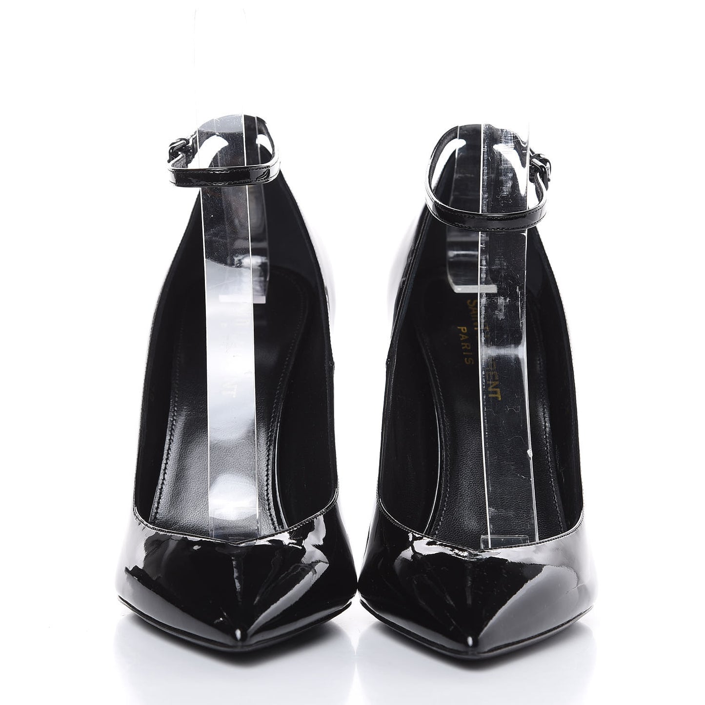 Patent Opyum Appelle Moi Ankle Strap Pump 38 Black
