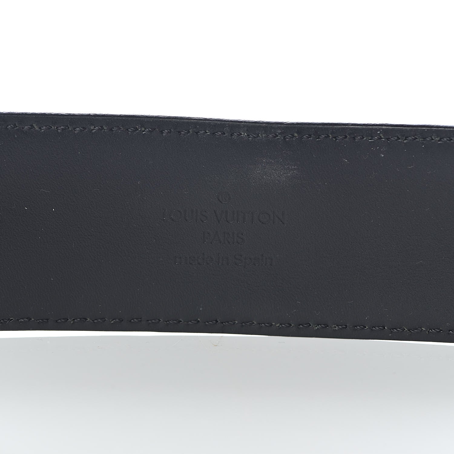 Louis Vuitton Damier Graphite 40mm LV Initiales Belt 110 44 4 of 12