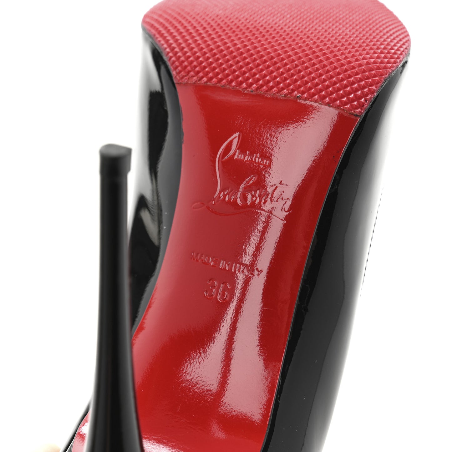 Patent Hot Chick 100 Pumps 36 Black