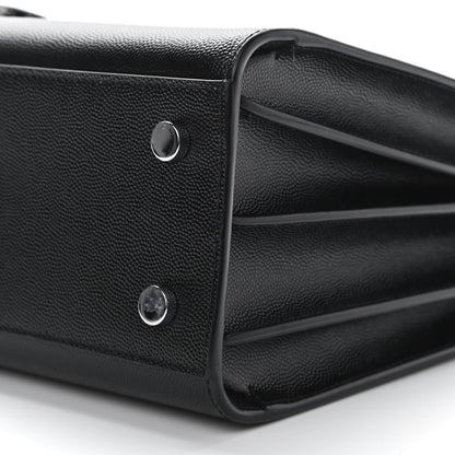 Saint Laurent Grain De Poudre Baby Sac De Jour Black 9 of 9