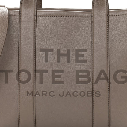 Marc Jacobs Grained Calfskin Medium The Tote Bag Taupe 9 of 11