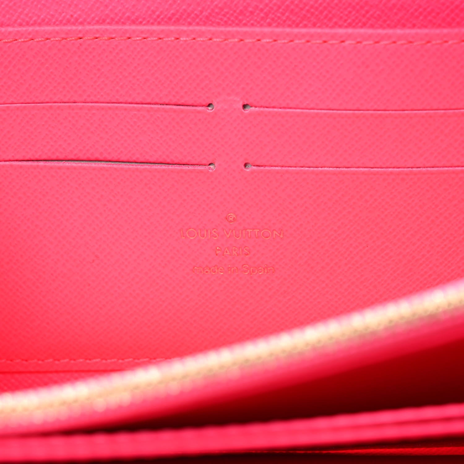 Louis Vuitton Monogram Graffiti Zippy Wallet Fuchsia 6 of 7