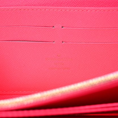Louis Vuitton Monogram Graffiti Zippy Wallet Fuchsia 6 of 7