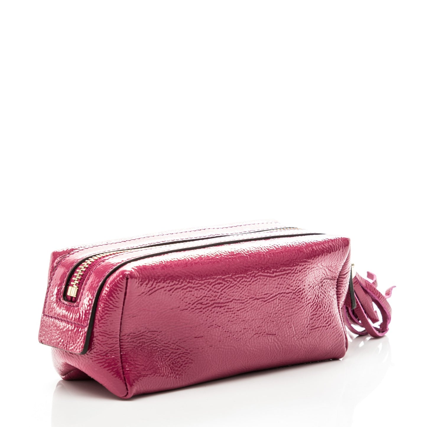 Vernice Naplack Small Soho Cosmetic Case Bright Bouganville