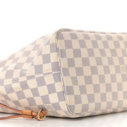 Louis Vuitton Damier Azur Neverfull MM 9 of 14