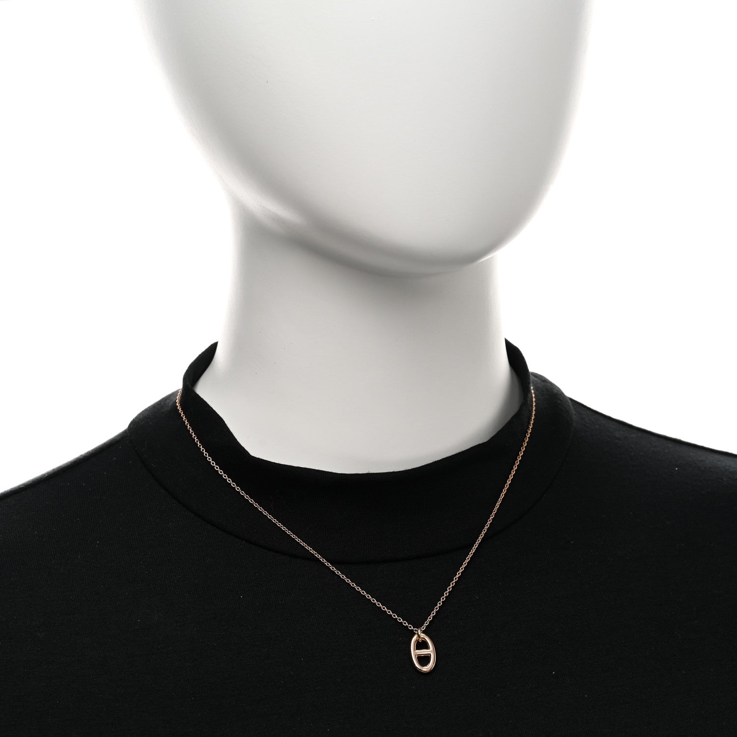 Hermes 18K Rose Gold PM Farandole Pendant Necklace 2 of 5