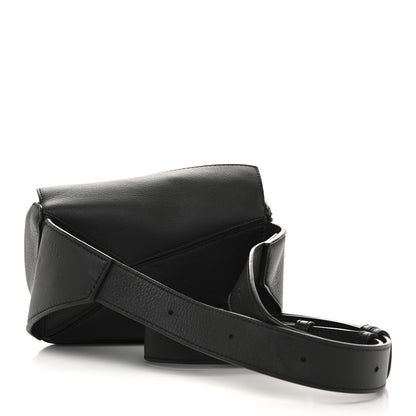 Loewe Calfskin Mini Puzzle Bumbag Black 3 of 15