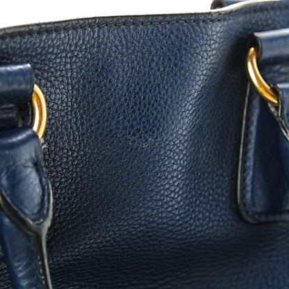 Prada Vitello Daino Tote Inchiostro 13 of 17