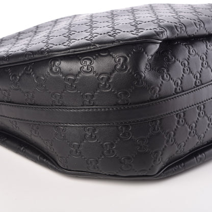 Gucci Guccissima Large GG Twins Hobo Black 10 of 12