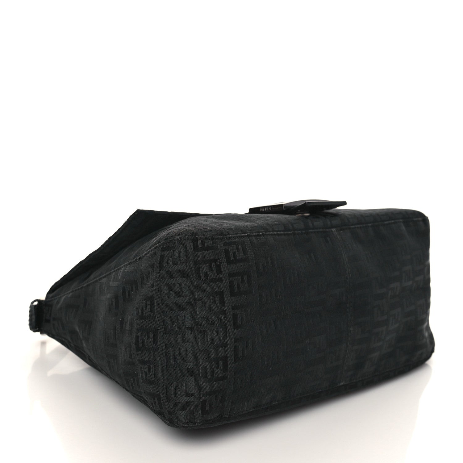 Fendi Zucchino Mama Baguette Black 4 of 6
