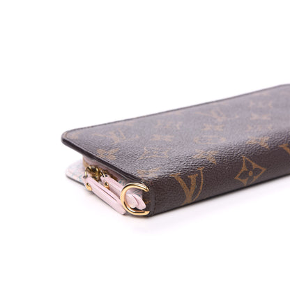 Louis Vuitton Monogram Fleuri Insolite Wallet Rose 5 of 8