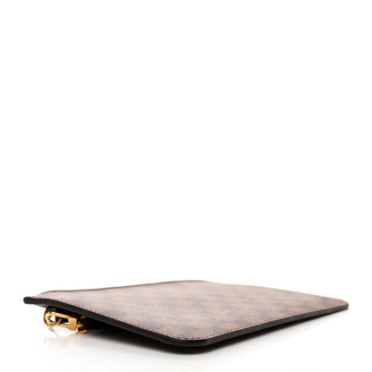 Louis Vuitton Damier Ebene Neverfull MM GM Pochette 4 of 9