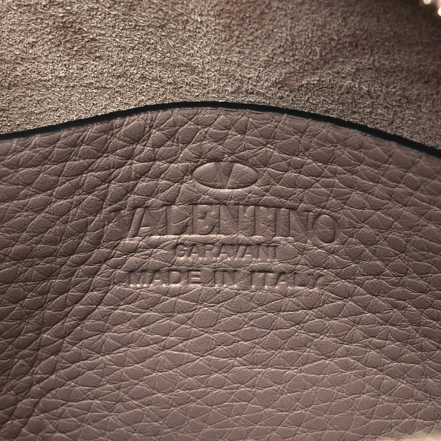 Valentino Garavani Calfskin Rockstud Camera Crossbody Bag Poudre 6 of 9