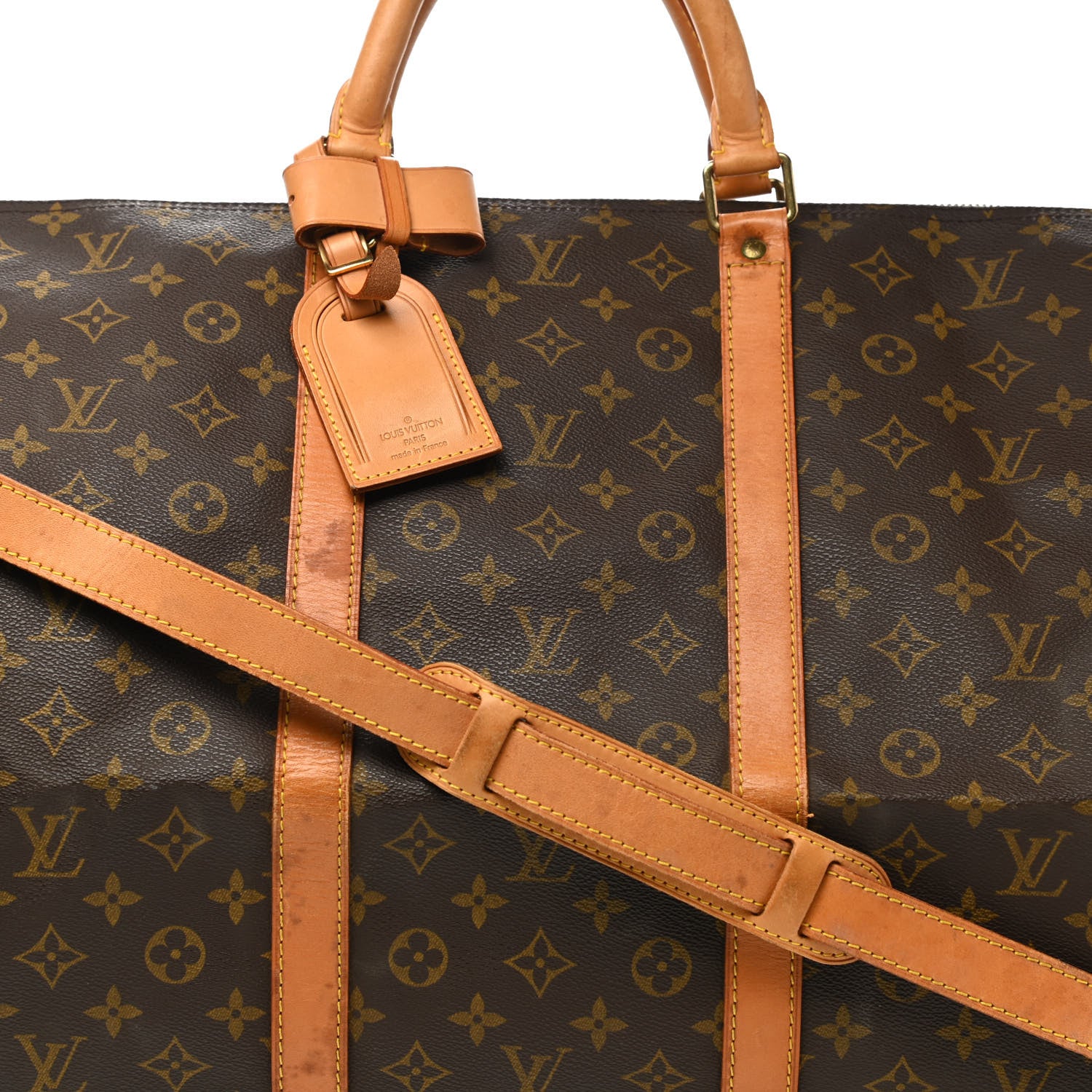 Louis Vuitton Monogram Keepall Bandouliere 60 8 of 15