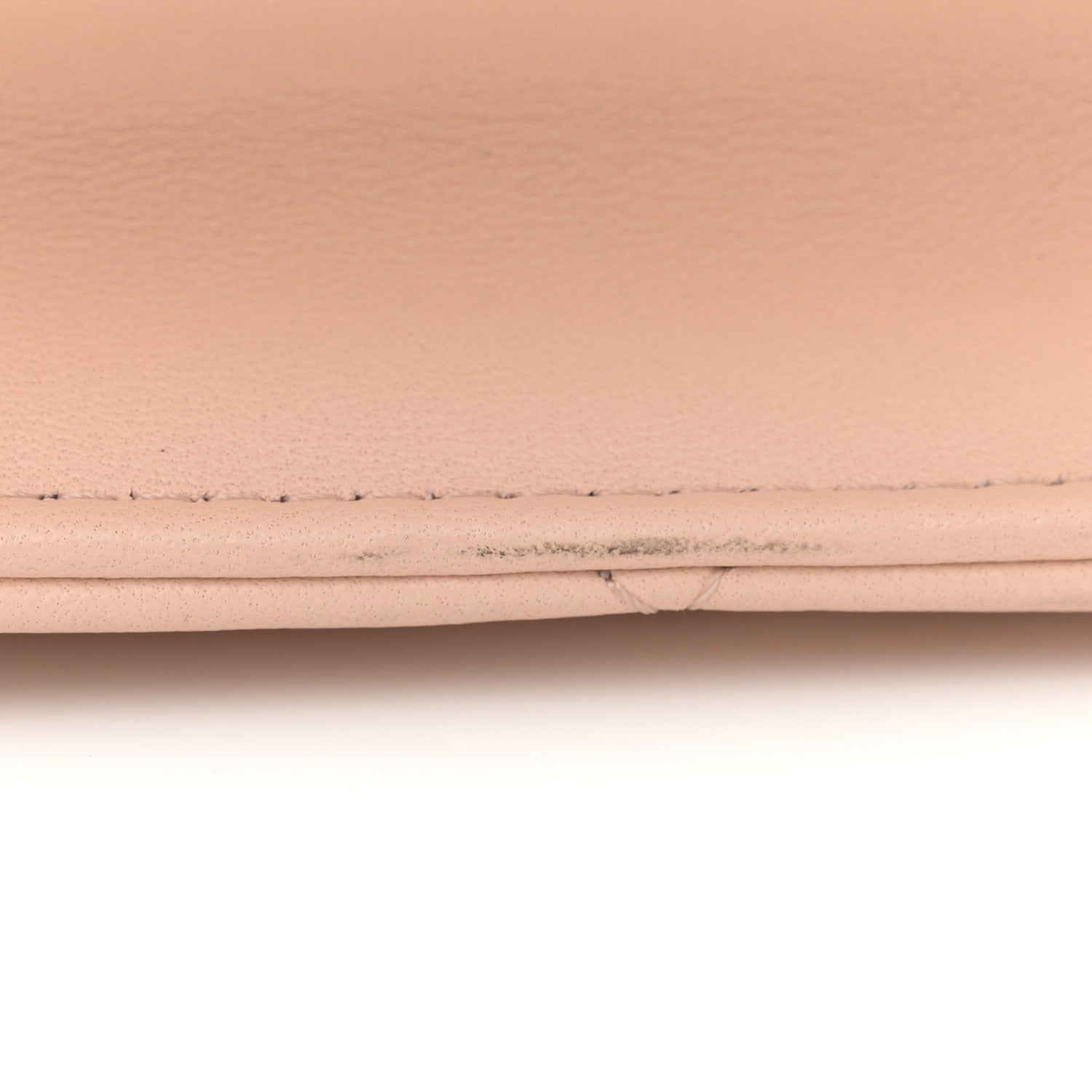 Chanel Lambskin Quilted Sweet Camellia Wallet on Chain WOC Light Beige 11 of 11