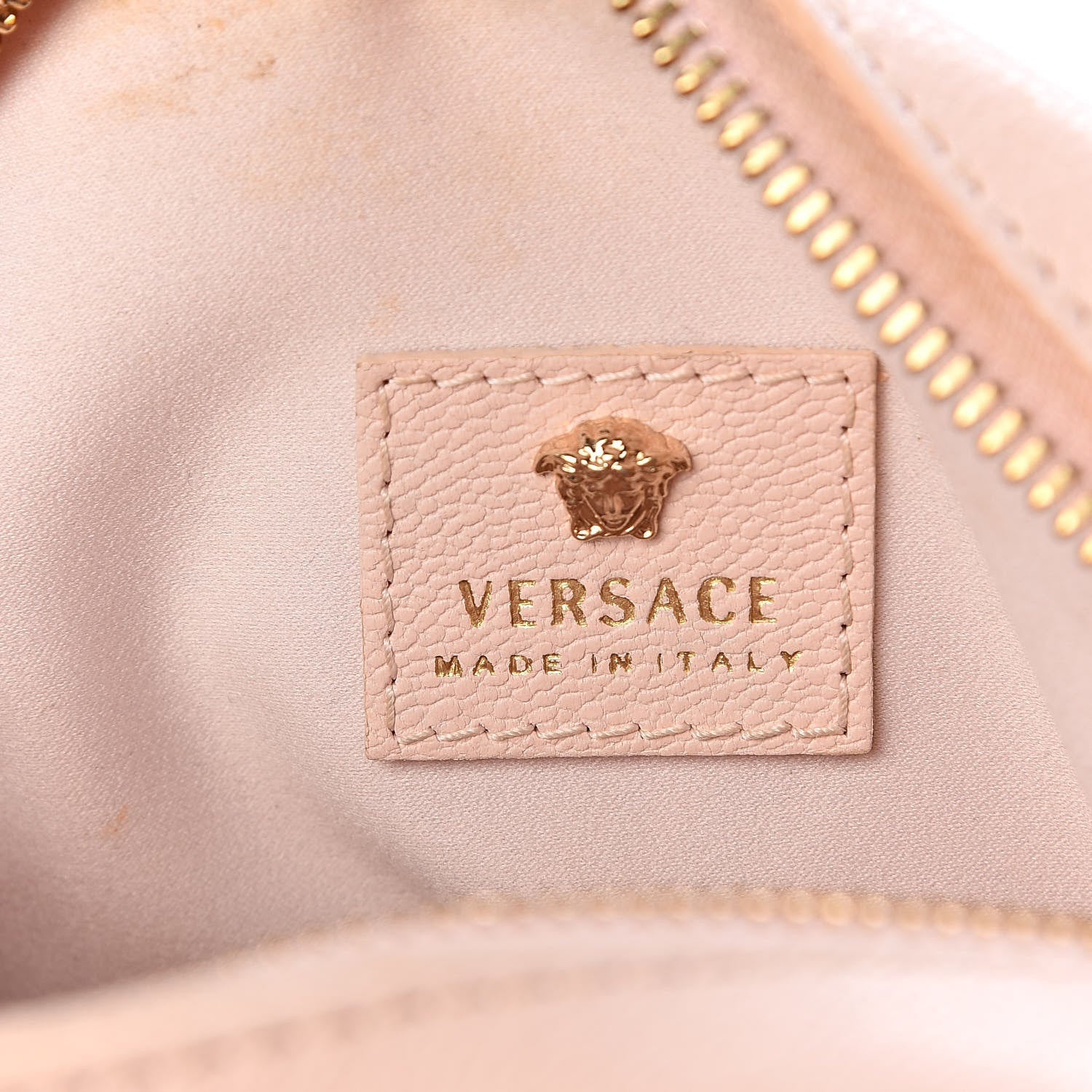 Versace Calfskin Palazzo Camera Bag Light Pink 6 of 15