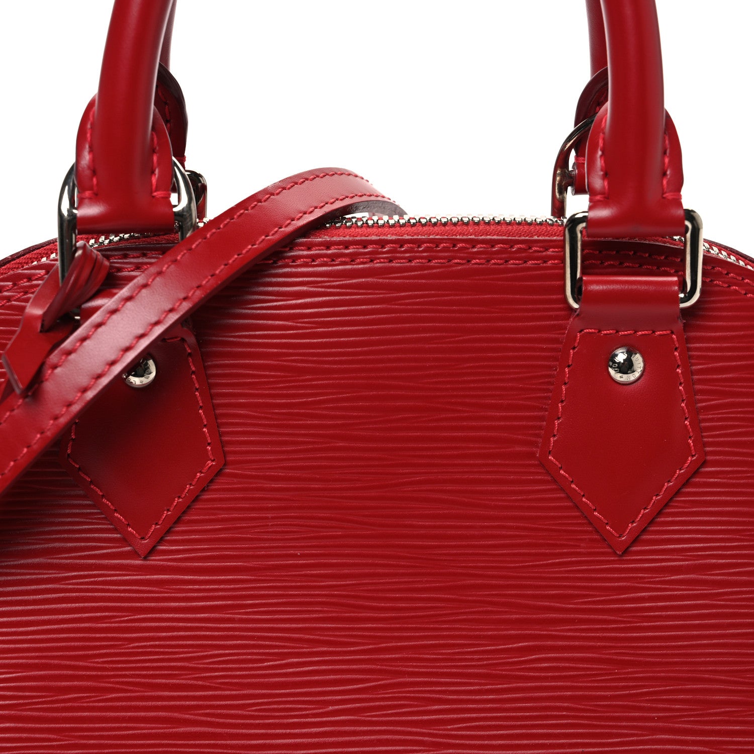 Louis Vuitton Epi Alma BB Coquelicot 9 of 13