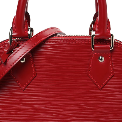 Louis Vuitton Epi Alma BB Coquelicot 9 of 13