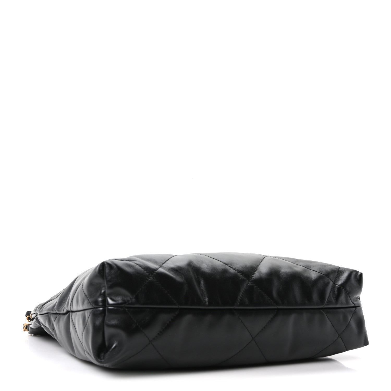 Chanel Shiny Calfskin Quilted Small Chanel 22 Black 5 of 11
