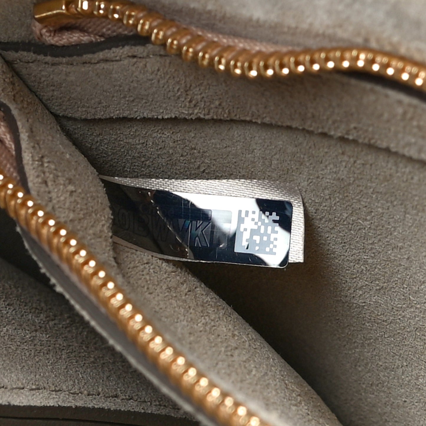 Calfskin Suede Medium Faye Shoulder Bag Airy Grey