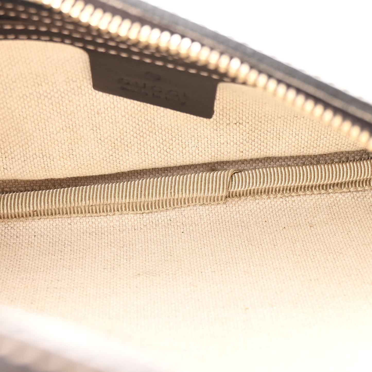 GG Supreme Monogram Belt Bag Dark Brown