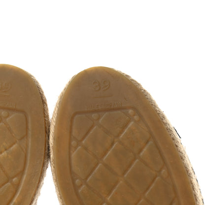 Chanel Lambskin CC Espadrilles 39 Black 6 of 9