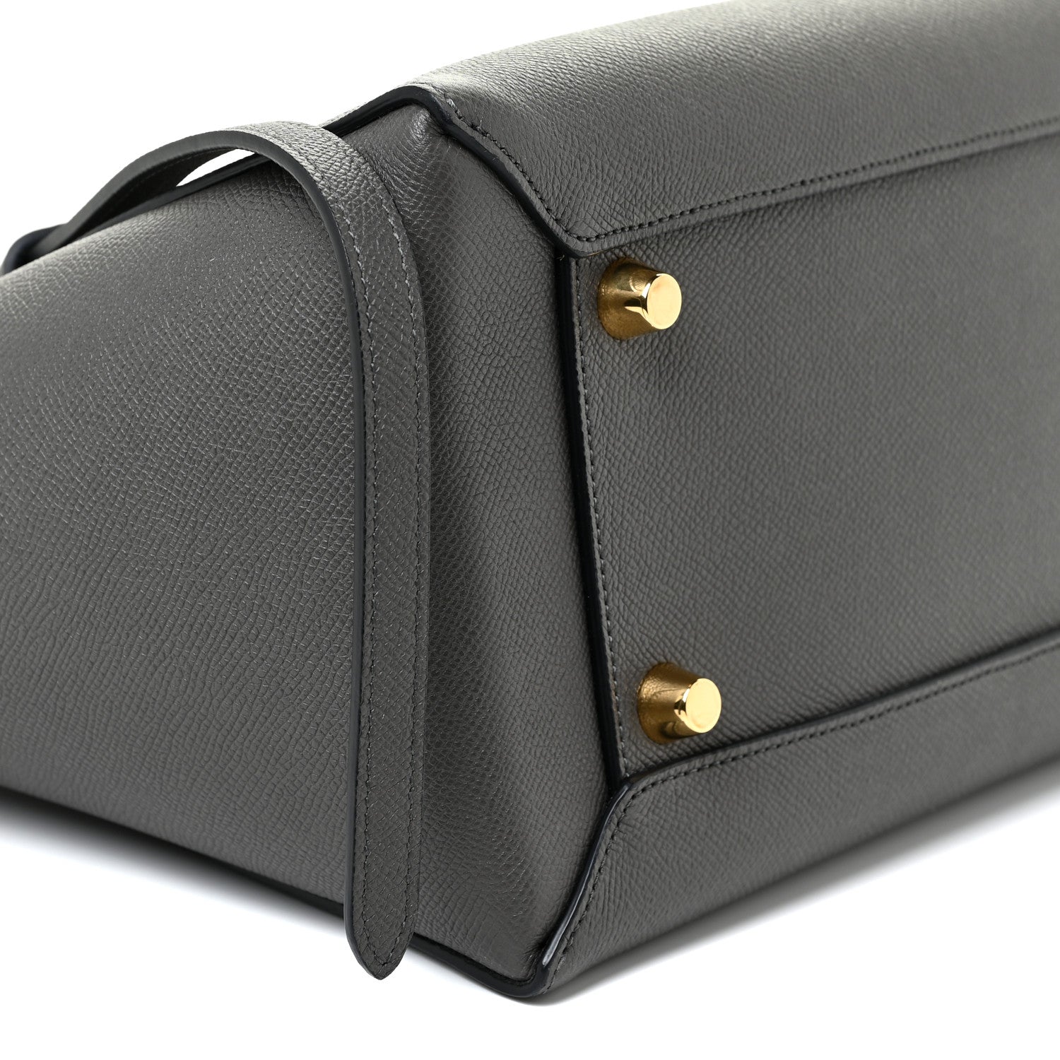 Celine Grained Calfskin Mini Belt Bag Grey 8 of 12