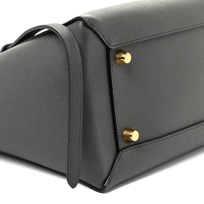 Celine Grained Calfskin Mini Belt Bag Grey 8 of 12