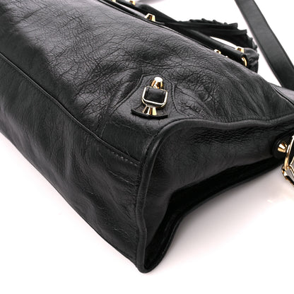 Balenciaga Agneau Classic Gold Hardware City Black 10 of 10