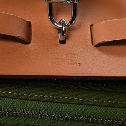 Hermes Toile Herbag Zip 39 MM Pelouse 7 of 16