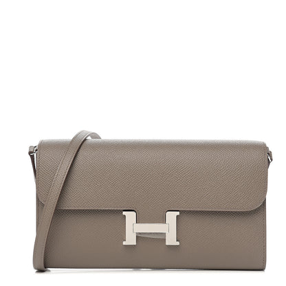 Hermes Epsom Constance Long To Go Wallet Etain 1 of 8