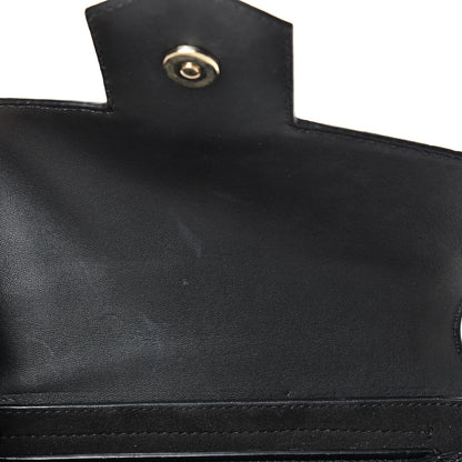 Givenchy Calfskin Crocodile Embossed Small Nobile Shoulder Bag Black 10 of 12